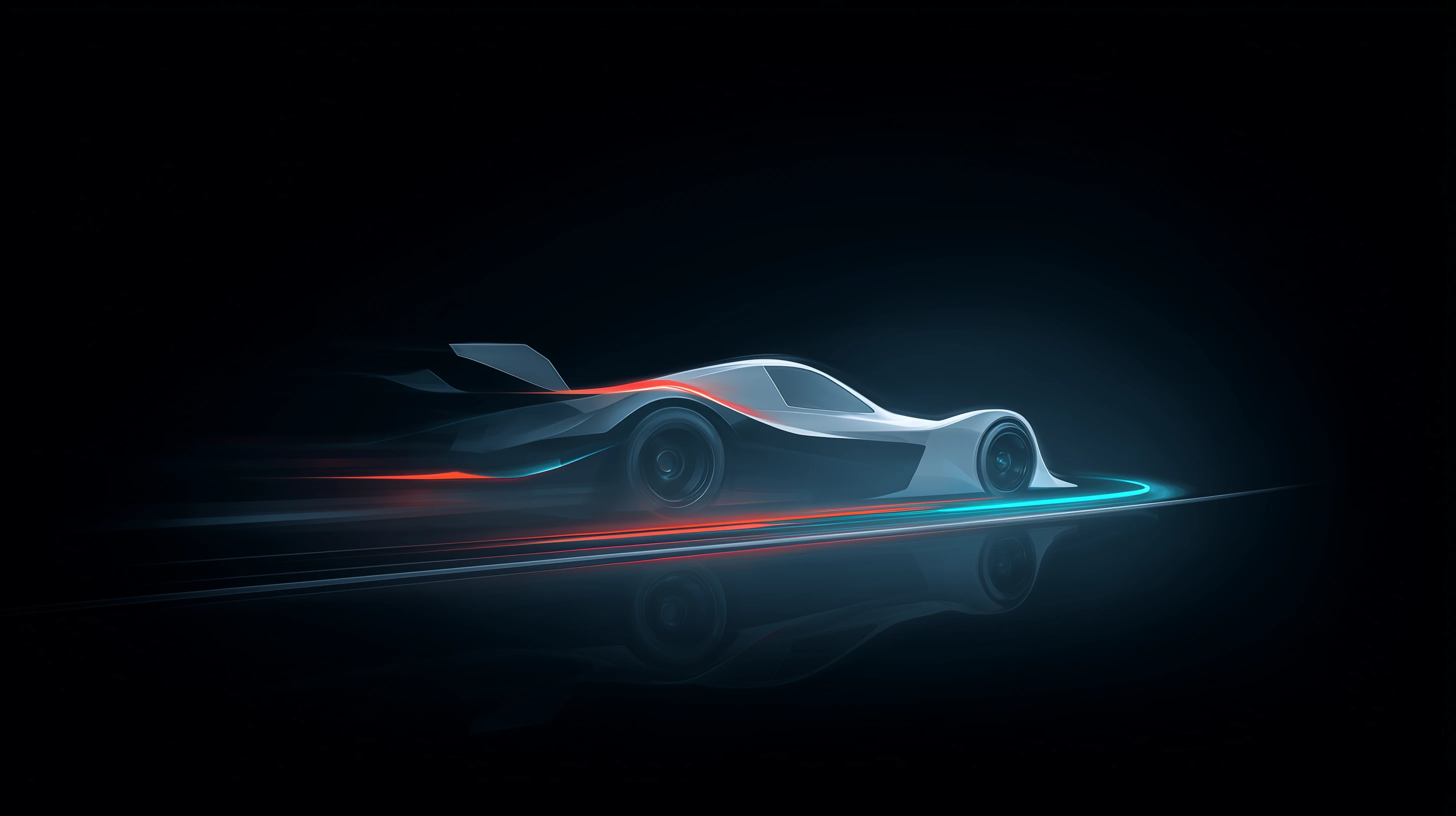Hypercar wyścigowy w nocnej scenerii — blog Hyperlap